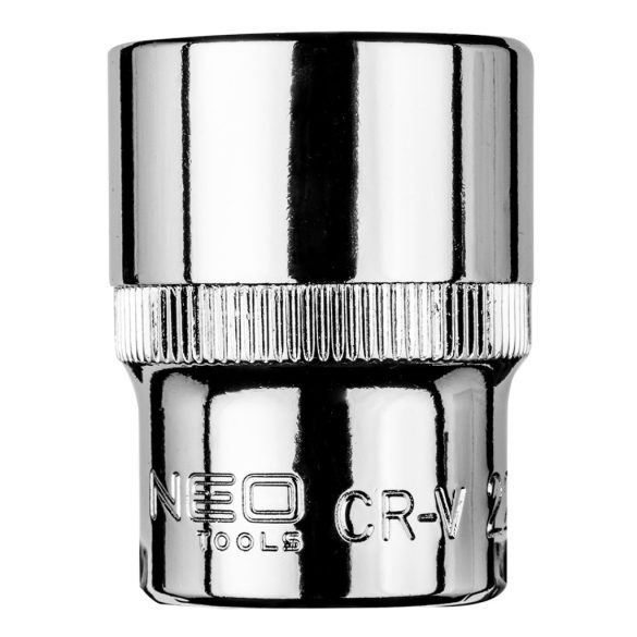 NEO TOOLS Dugókulcs 22mm, 1/2", hatlapú 25 év garanciával 08-422