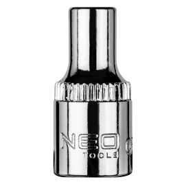   NEO TOOLS Dugókulcs 4mm, 1/4", hatlapú 25 év garanciával 08-442