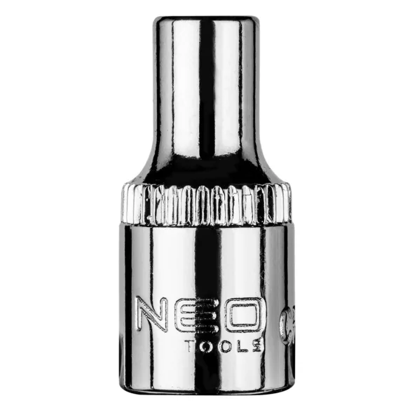 NEO TOOLS Dugókulcs 4mm, 1/4", hatlapú 25 év garanciával 08-442