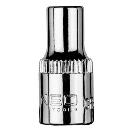   NEO TOOLS Dugókulcs 5mm, 1/4", hatlapú 25 év garanciával 08-444
