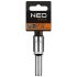 NEO TOOLS Dugókulcs 8mm, 1/2", hosszú hatlapú 25 év garanciával 08-458