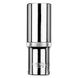   NEO TOOLS Dugókulcs 21mm, 1/2", hosszú hatlapú 25 év garanciával 08-471