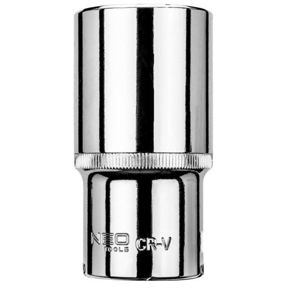 NEO TOOLS Dugókulcs 36mm, 1/2", hosszú hatlapú 25 év garanciával 08-486