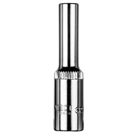   NEO TOOLS Dugókulcs 5mm, 1/4", hosszú hatlapú 25 év garanciával 08-489