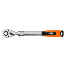   NEO TOOLS Racsnis kulcs 1/4" TELESZKÓPOS 150-200mm 25 év garanciával 08-502