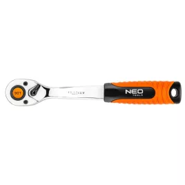   NEO TOOLS Racsnis kulcs 3/8", 90 fog 25 év garanciával 08-533