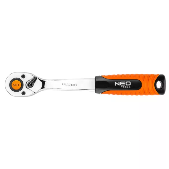 NEO TOOLS Racsnis kulcs 3/8", 90 fog 25 év garanciával 08-533