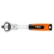 NEO TOOLS Racsnis kulcs 3/8", forgófejes 360°, 72 fog 25 év garanciával 08-543