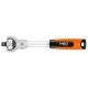 NEO TOOLS Racsnis kulcs 1/2", forgófejes 360°, 72 fog 25 év garanciával 08-546