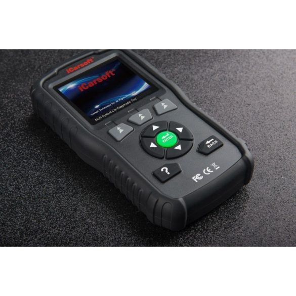 iCarsoft gyári szintű Renault Dacia diagnosztikai OBD 1 OBD 2 hibakódolvasó, olaj szerviz nullázó, akkumulátor tesztelő műszer