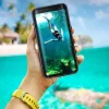 Vízálló és ütésálló tok Galaxy S9 + Fehér
