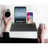 Univerzális kétcsatornás bluetooth billentyűzet telefon- és tablettartóval