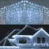 180 LED-es karácsonyi jégcsap fényfüzér