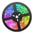 5 méteres vízálló RGB LED szalag készlet távirányítóval és tápegységgel