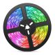 5 méteres vízálló RGB LED szalag készlet távirányítóval és tápegységgel