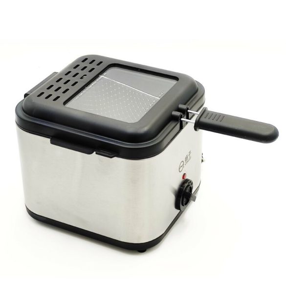 Mini olajsütő fritőz 2,5 liter kapacitással