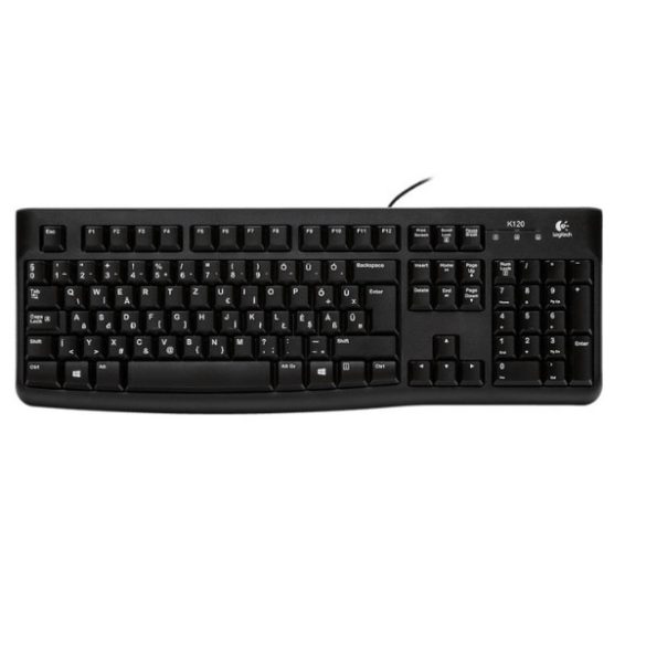 Logitech K120 vezetékes magyar billentyűzet