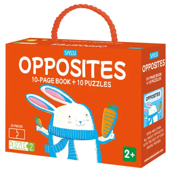 Sassi játszva oktató sorozat – puzzle és angol könyv