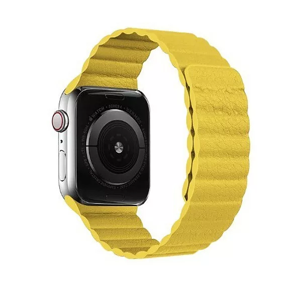 Apple Watch mágneses bőr szíj 38mm/40mm