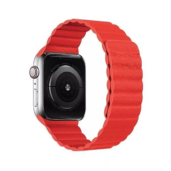 Apple Watch mágneses bőr szíj 38mm/40mm