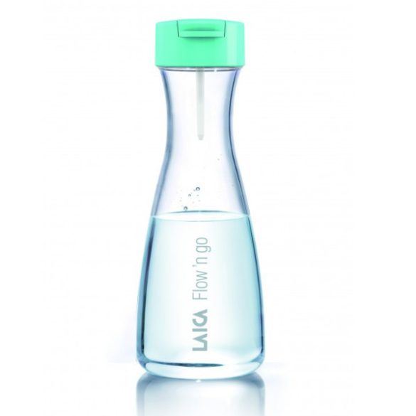 LAICA Flow n go 1 literes instant vízszűrő palack 1 db FAST DISK szűrőbetéttel