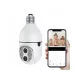Kétlencsés E27 foglalatba rögzíthető WiFi Smart IP kamera