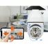 Kétlencsés E27 foglalatba rögzíthető WiFi Smart IP kamera