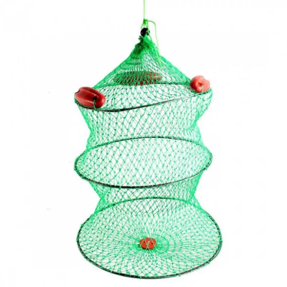 3 karikás haltartó lebegtetővel