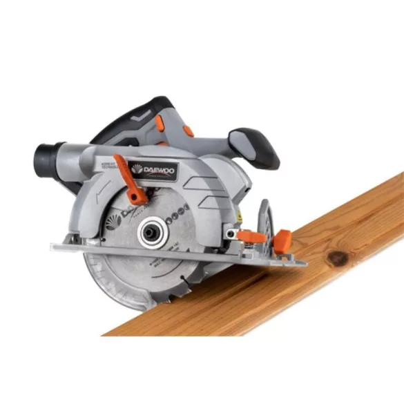 Daewoo DALCS18-1 akkus körfűrész, 1800W, 70mm, 210mm, 18V, akku és töltő nélkül