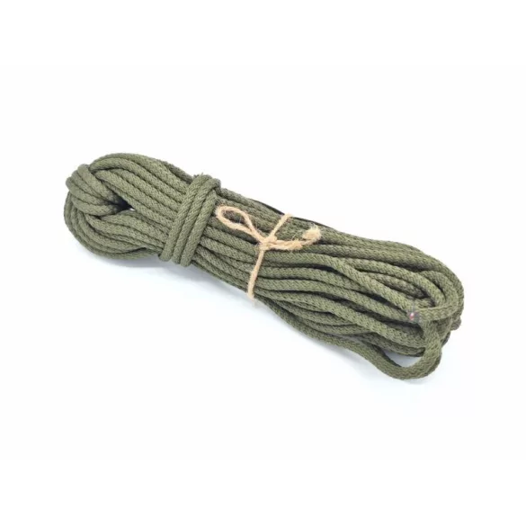 Kötél, szintetikus, zöld, 8 mm, 20 m