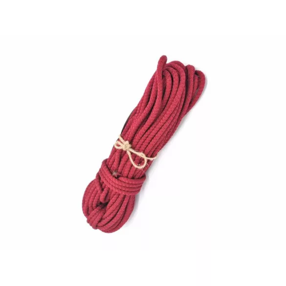 Kötél, szintetikus, piros, 8 mm, 20 m