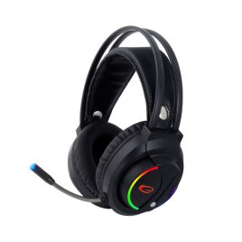  Esperanza sztereó Gaming fejhallgató mikrofonnal RGB Nightshade 