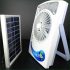 Napelemes ventilátor LED világítással
