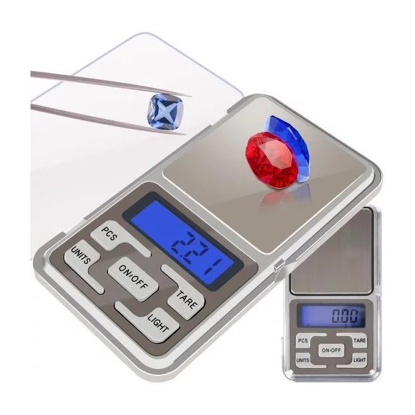 Digitális Ékszermérleg 500g 0.01g – Precíziós Zsebmérleg