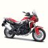 1:18 méretarányú Honda Africa Twin DCT öntött fém motorkerékpár modell