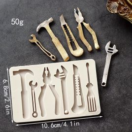   Steam Punk csokoládéforma - 3D kalapácsok, fogók, csapok és egyebek