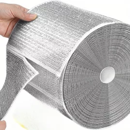   4 csomag nylon, ultravékony mikroszálas acélgyapjú szappanpárna, akvárium tisztító eszköz
