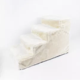   4 szintes kisállat lépcső, ideális magas ágyakhoz és kanapékhoz