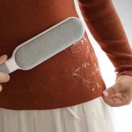   Újrafelhasználható szöszkefe, kétoldalas háziállatszőr-eltávolító