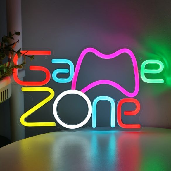 Game Zone LED Neon Tábla