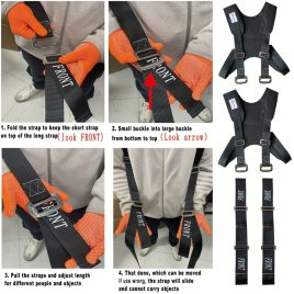   Két Darab Szállítószíj, 2 Személyes Emelő És Szállító heveder