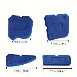   4 darabos tömítőszerszám készlet - Szilikon fugázó applikátor