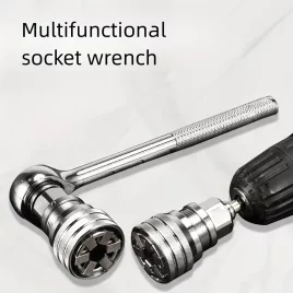   Állítható Dugókulcs Fej, 10–19 mm-es racsnis csavarkulcs hüvely