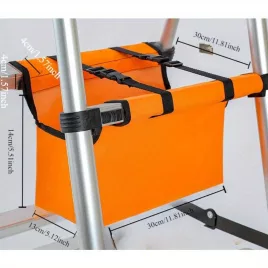   Létrához csatlakoztatható Nagy Kapacitású Szerszámkészlet tartó