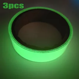   3db - Színes, sötétben világító szalag, öntapadós fluoreszkáló ragasztó
