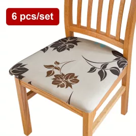 6db Virágos étkező székhuzat