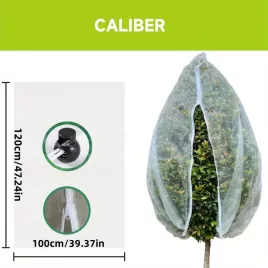   Kerti Védőháló Zsinórral és Cipzárral - Rovar- és Madárvédelem