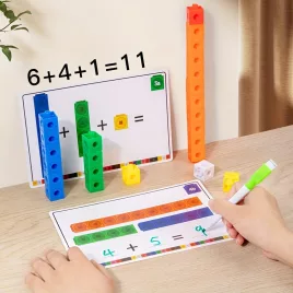 Szórakoztató Matematikai Kocka Építő Játék