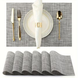 6db letisztult fekete-fehér vegyes színű alátét