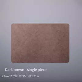 Bőr asztali alátét